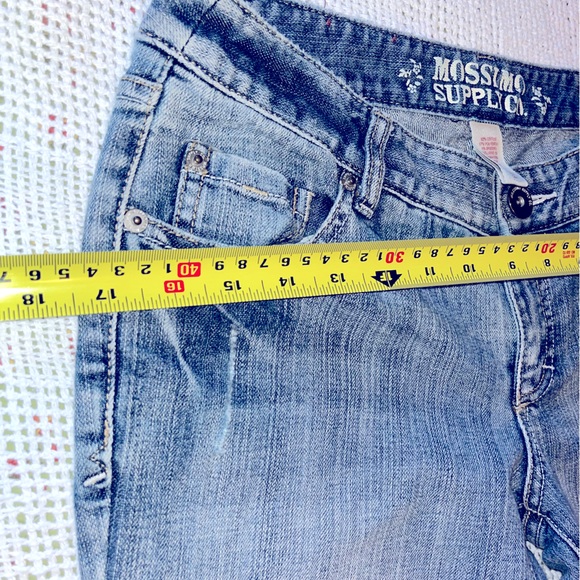 Mossimo Supply Co bootcut blue jeans size 7. - Picture 6 of 11